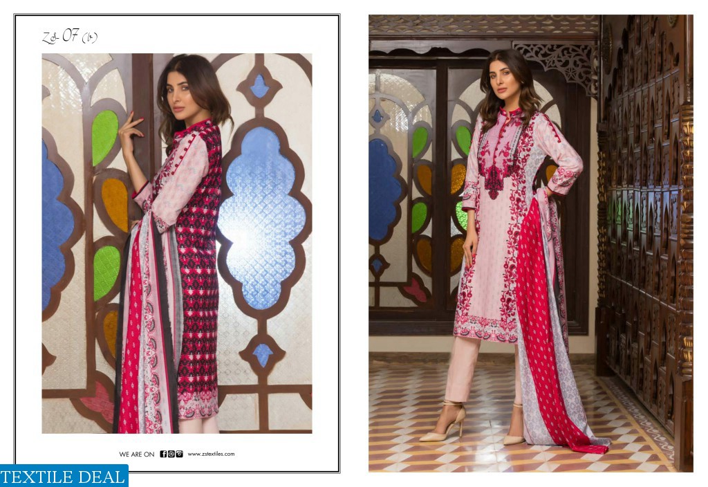 Zs kalyan printed lawn collection Wholesale pakistani dress material